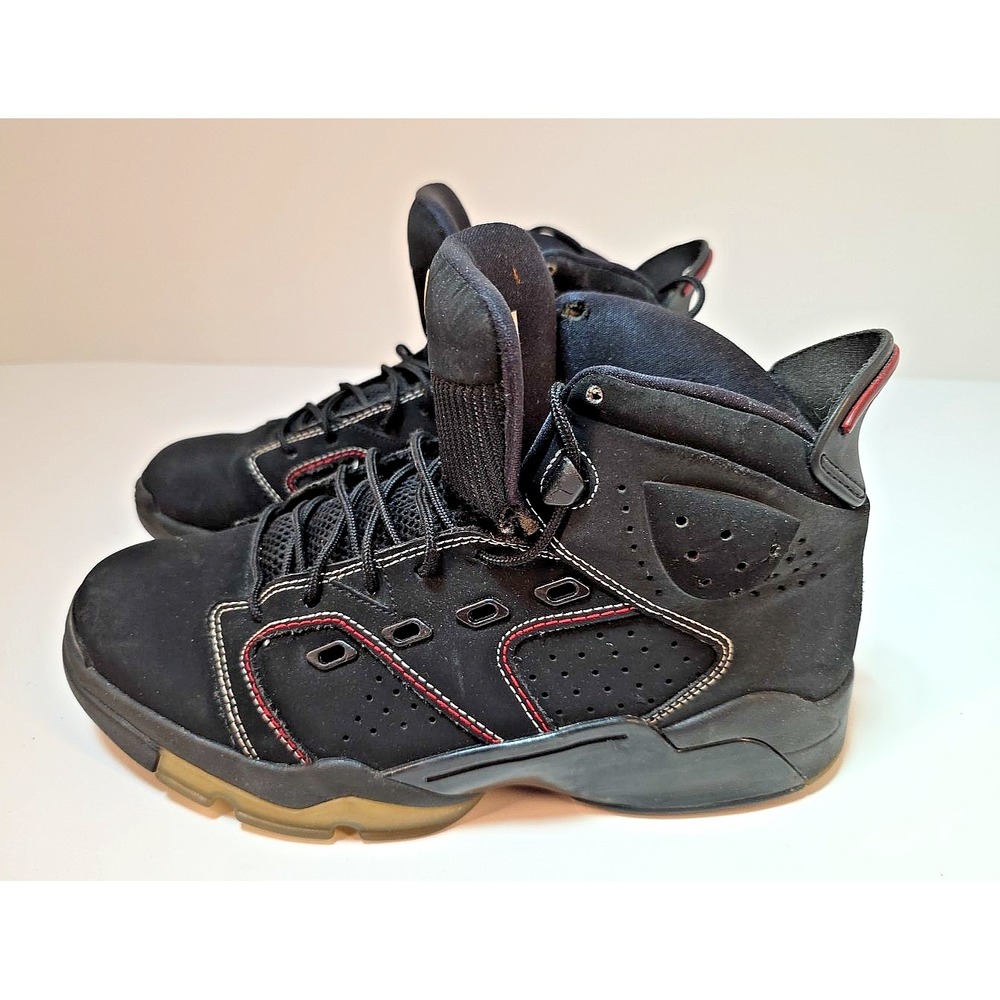 Air Jordan 6-17-23 "Black / University Red / Dark Driftwood" — Size 9